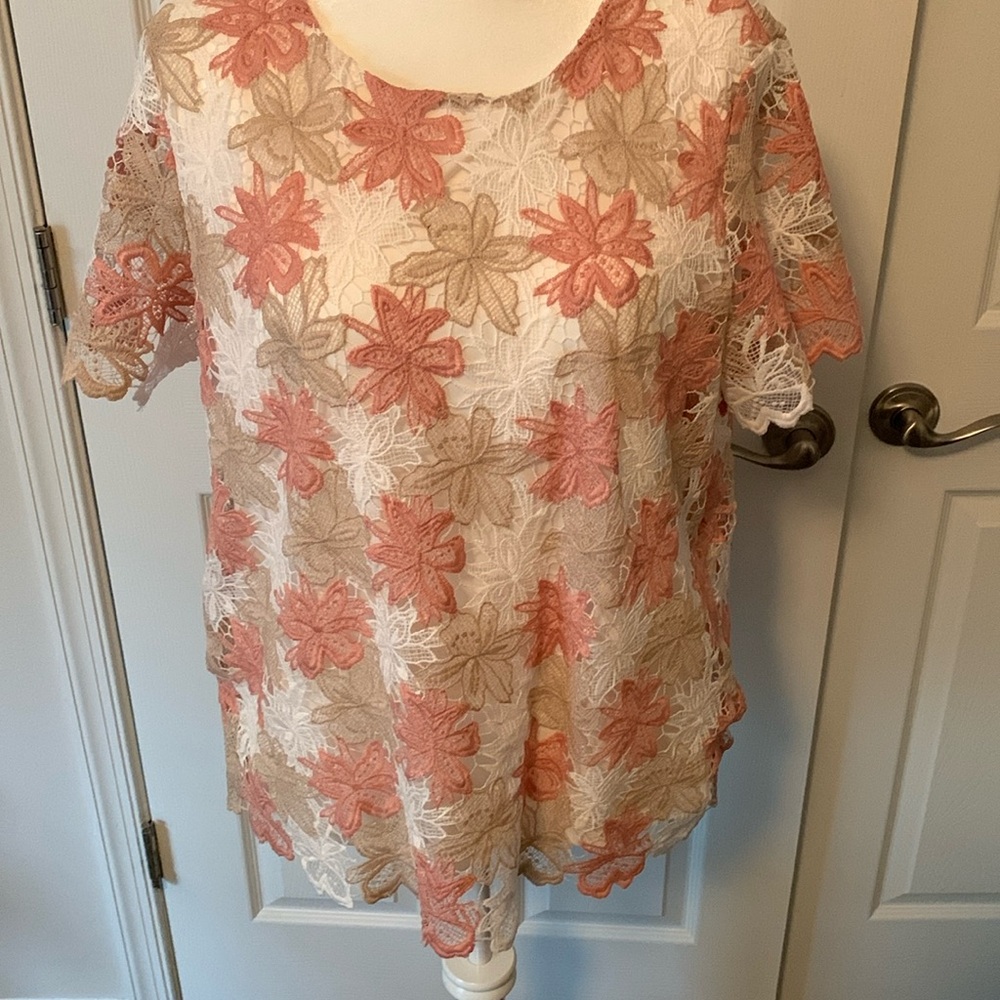 Alfred Dunner Lace Top